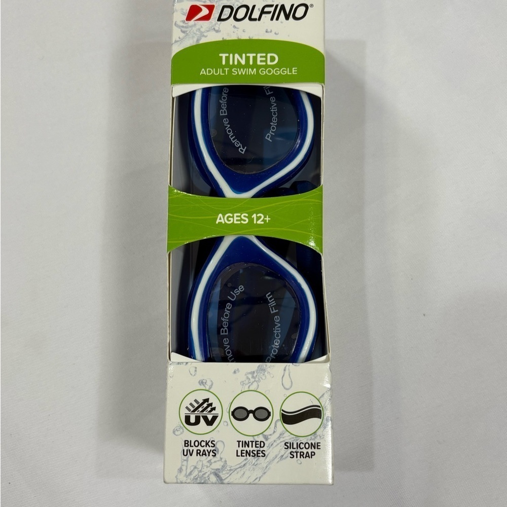 Dolfin Purple and Blue Tinted Swim Goggles
